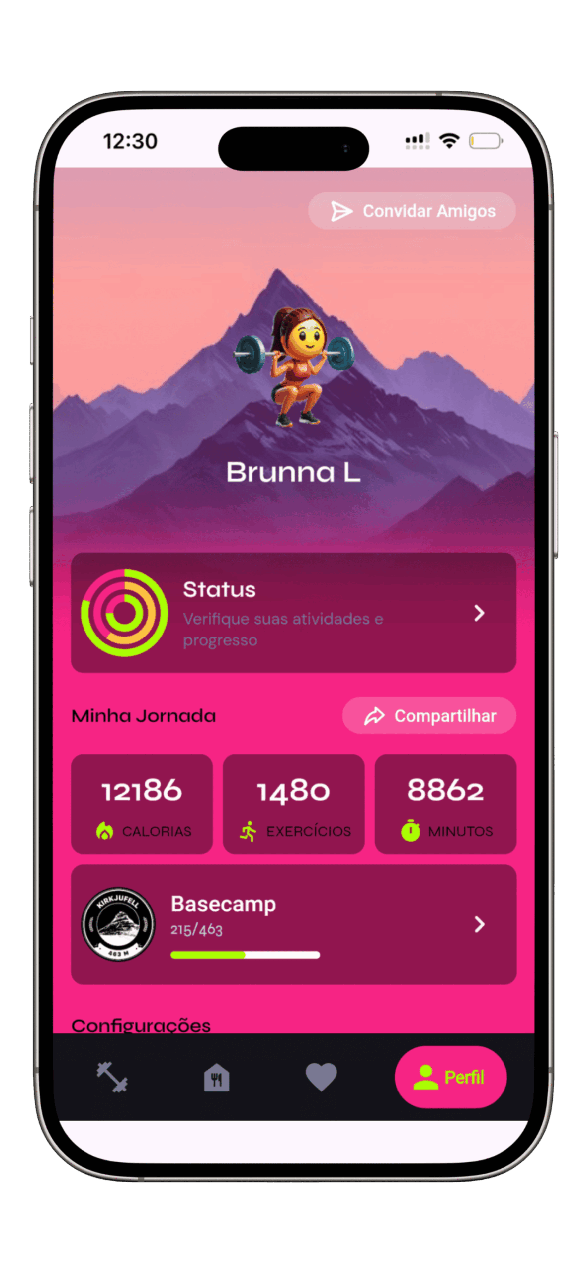 Dashboard de Evolução