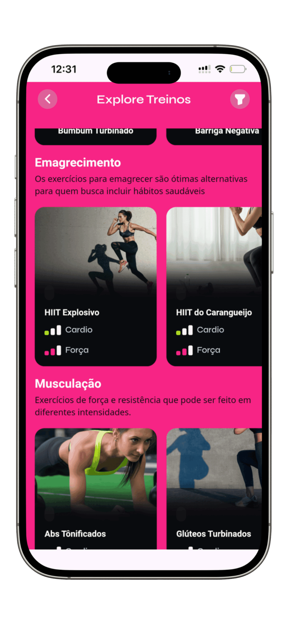 Funcionalidades do App